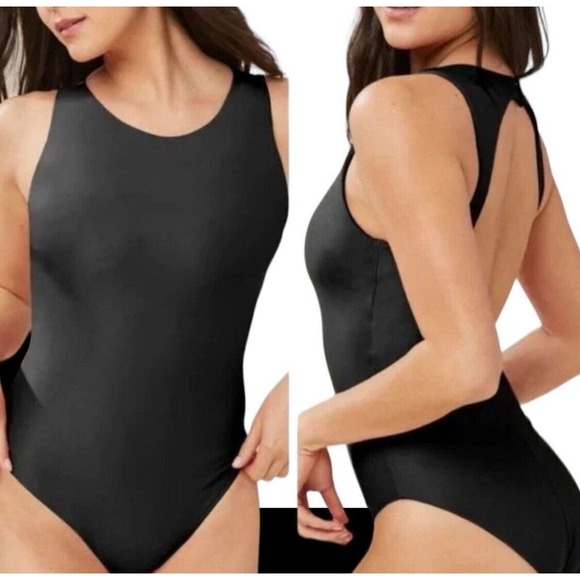 Andie Swim The Corsica One Piece Swimsuit High Neck Womens Size M - Picture 1 of 11